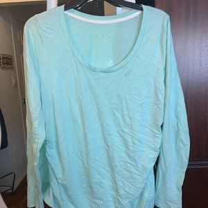 Long sleeve maternity shirt